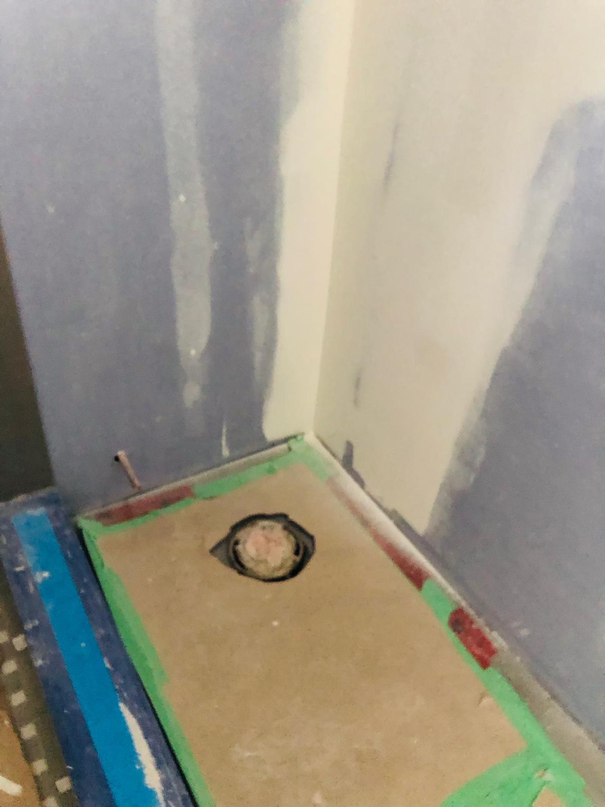 Luxury bathroom with modern fixtures and tile